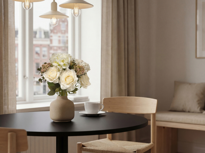GREENIX kunstig blomsterbuket 4 varianter (assorteret)